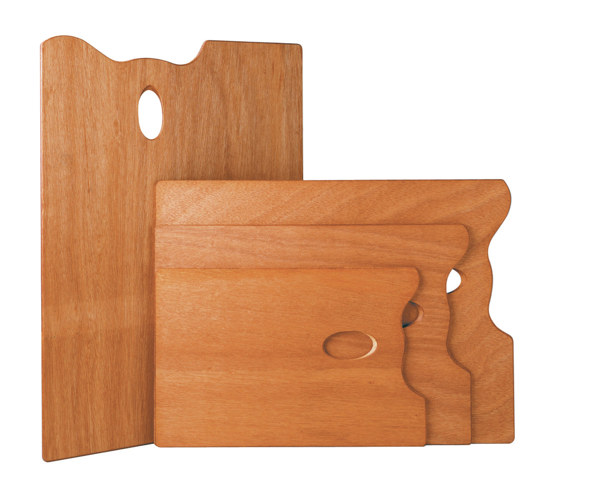 Mabef Rectangular Wooden Palette – 25 x 35cm