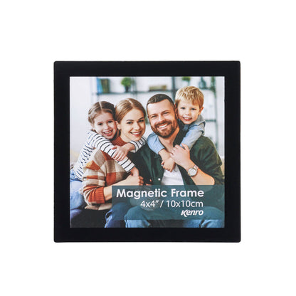 Kenro black magnetic 4x4 photo frame