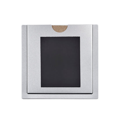 Kenro white magnetic photo frame on fridge