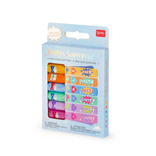 Legami Teddy's Superpower - Set of 6 Mini Highlighters