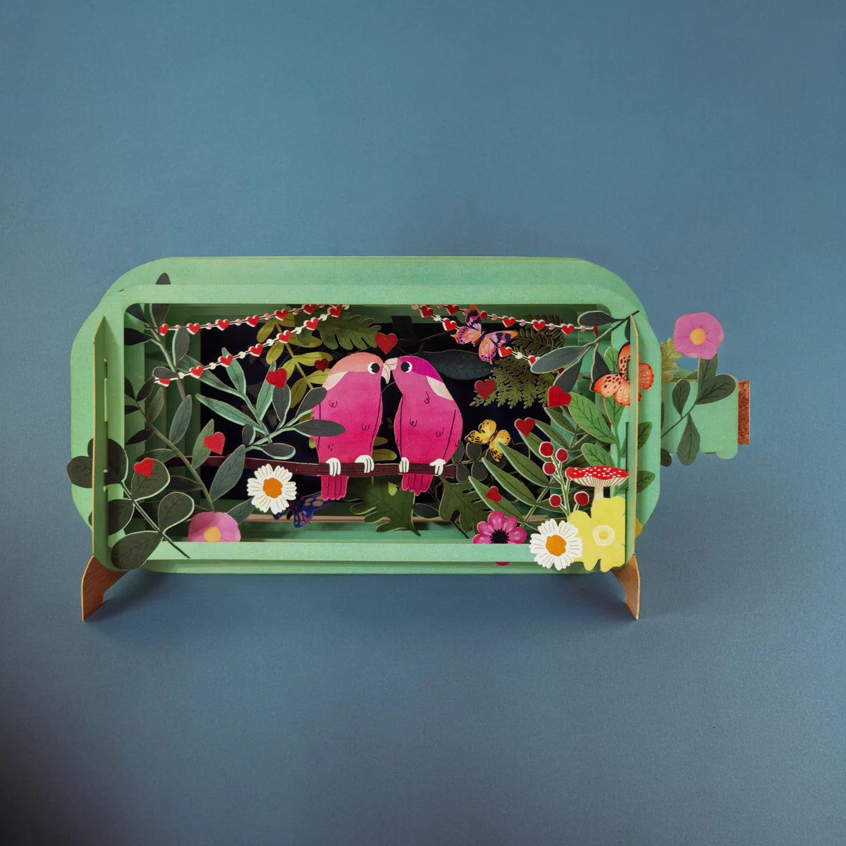 Message In A Bottle - Love Birds