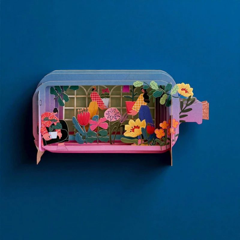 Message in a Bottle - Garden Flowers