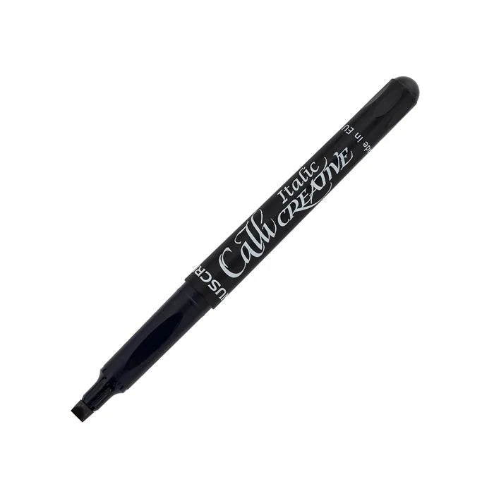 Manuscript Italic Calligraphy Pen - Extra Broad 4.8mm - Black - Single Pen