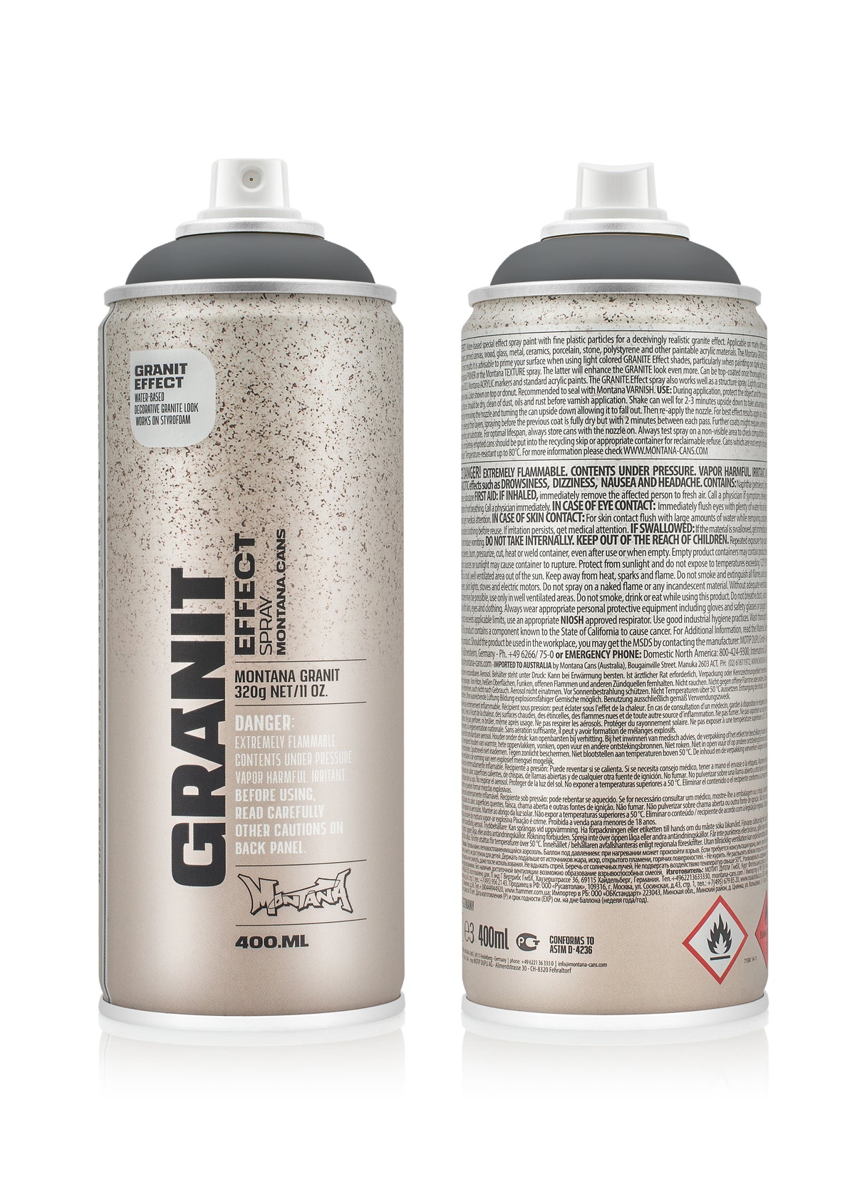 Montana Effect Granit Spray 400ml – Grey (EG7050)