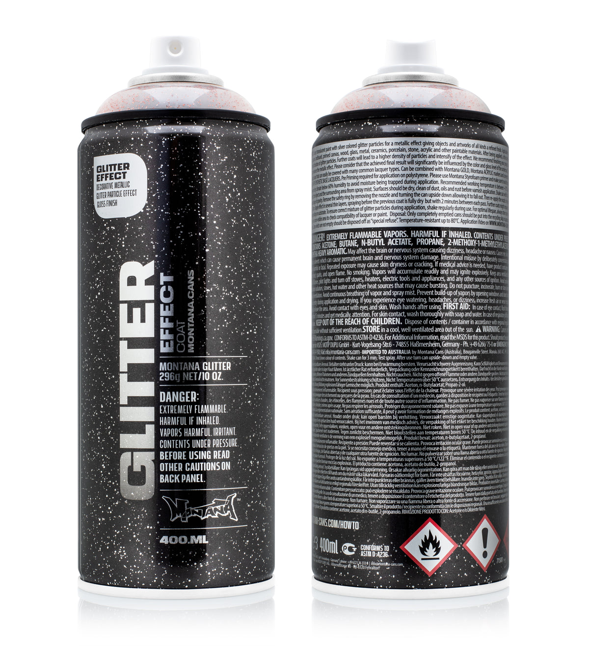 Montana Effect Glitter Spray 400ml – Dusty Gold
