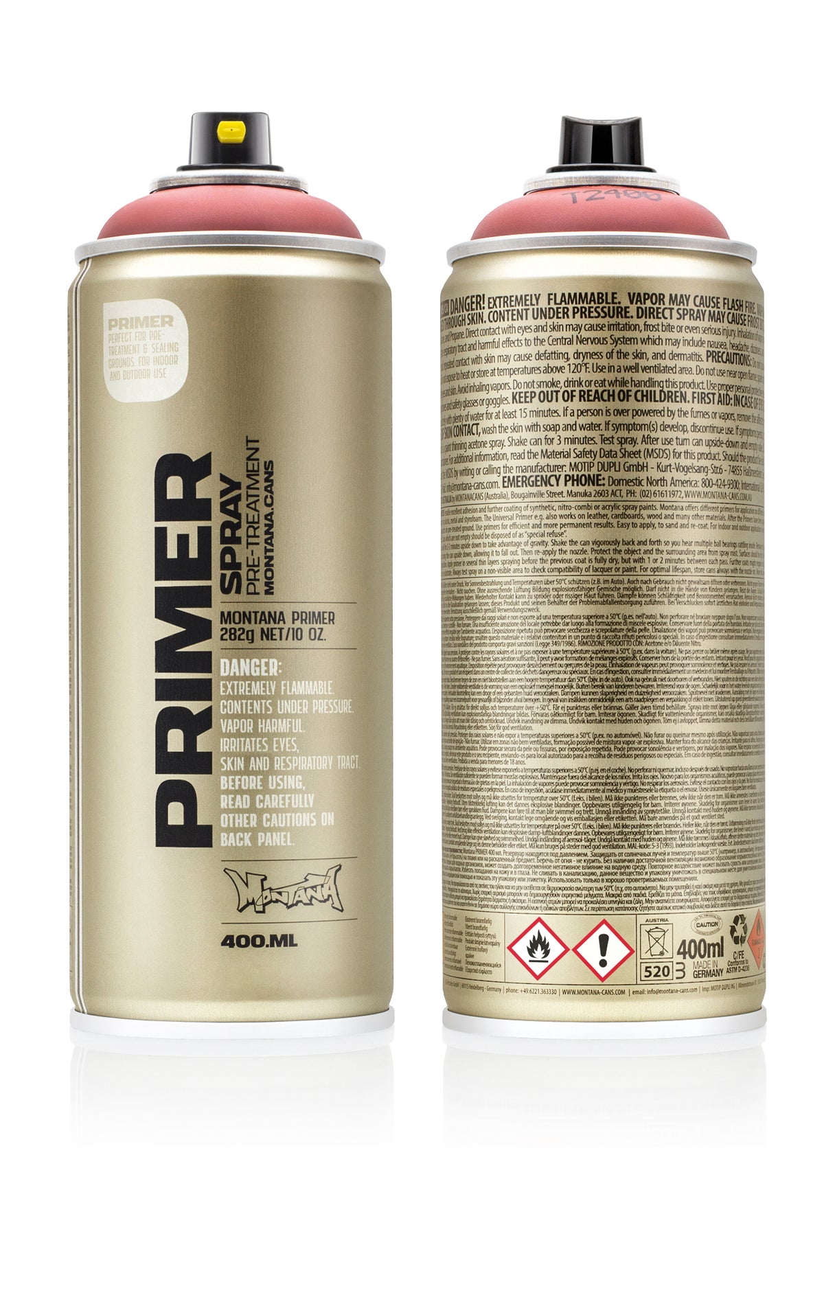 Montana Tech Metal Primer Spray 400ml (T2400)