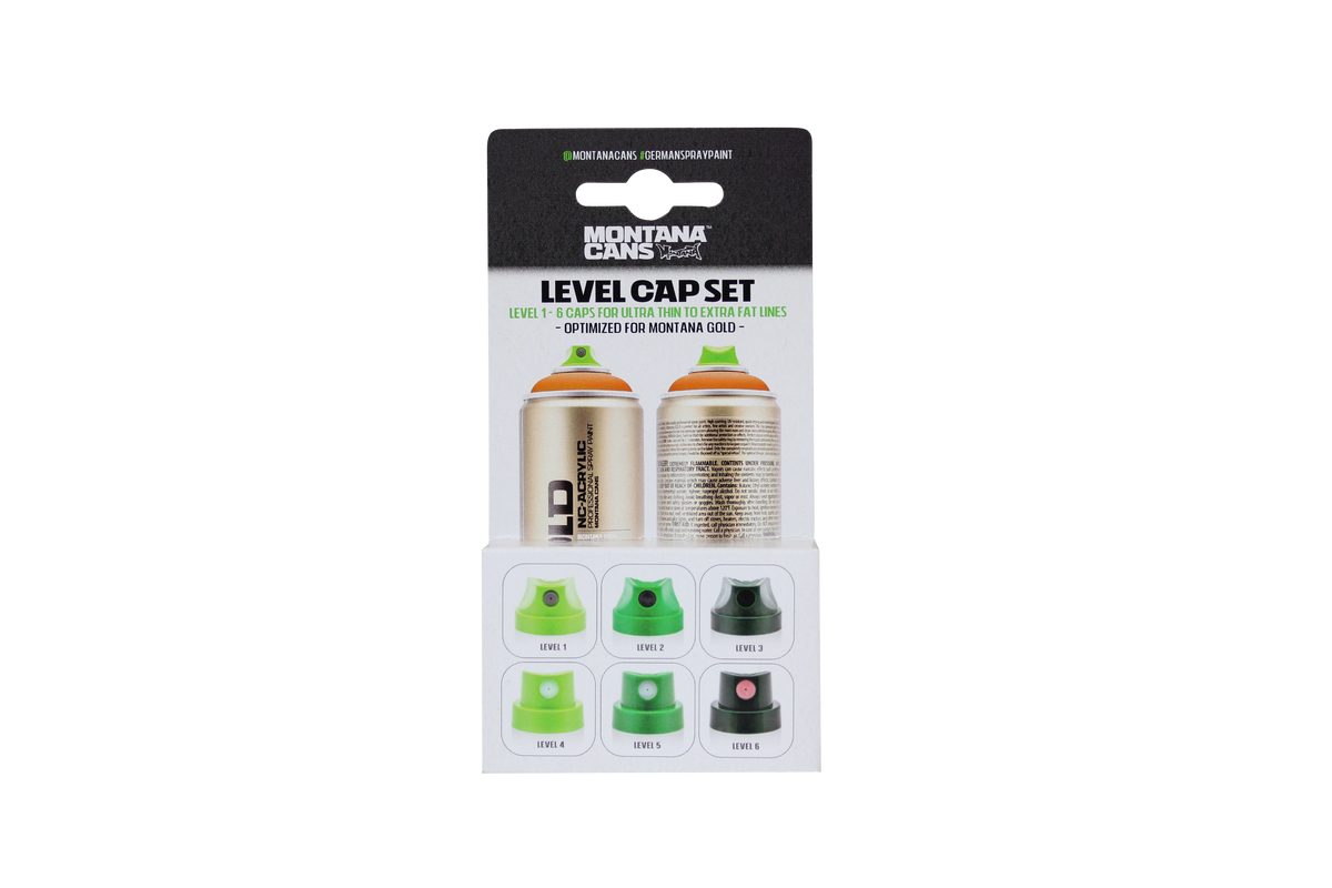 Montana Level Cap Pack of 6