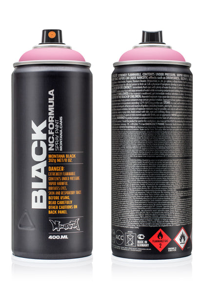Montana Black 400ml Spray Paint – Pink Cadillac (BLK 3120)