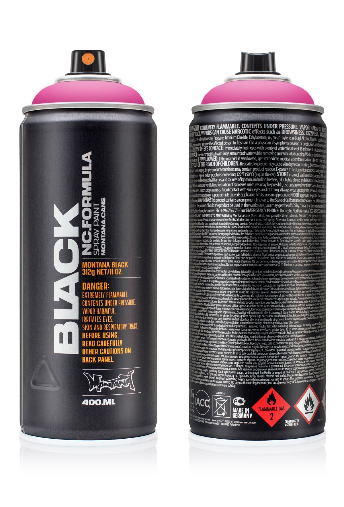 Montana Black 400ml Spray Paint – Beast (BLK 3148)