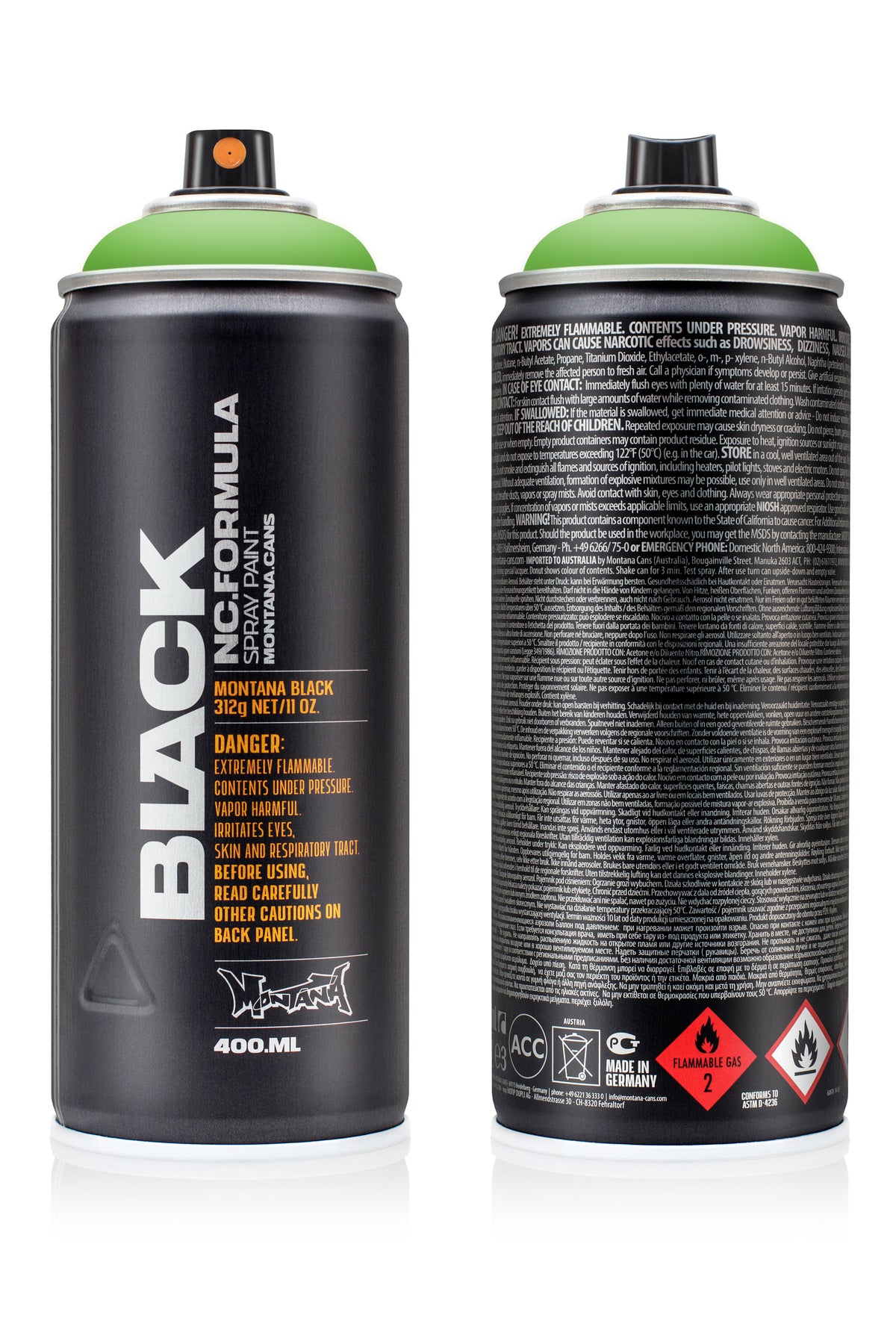 Montana Black 400ml Spray Paint – Pistachio (BLK 6000)