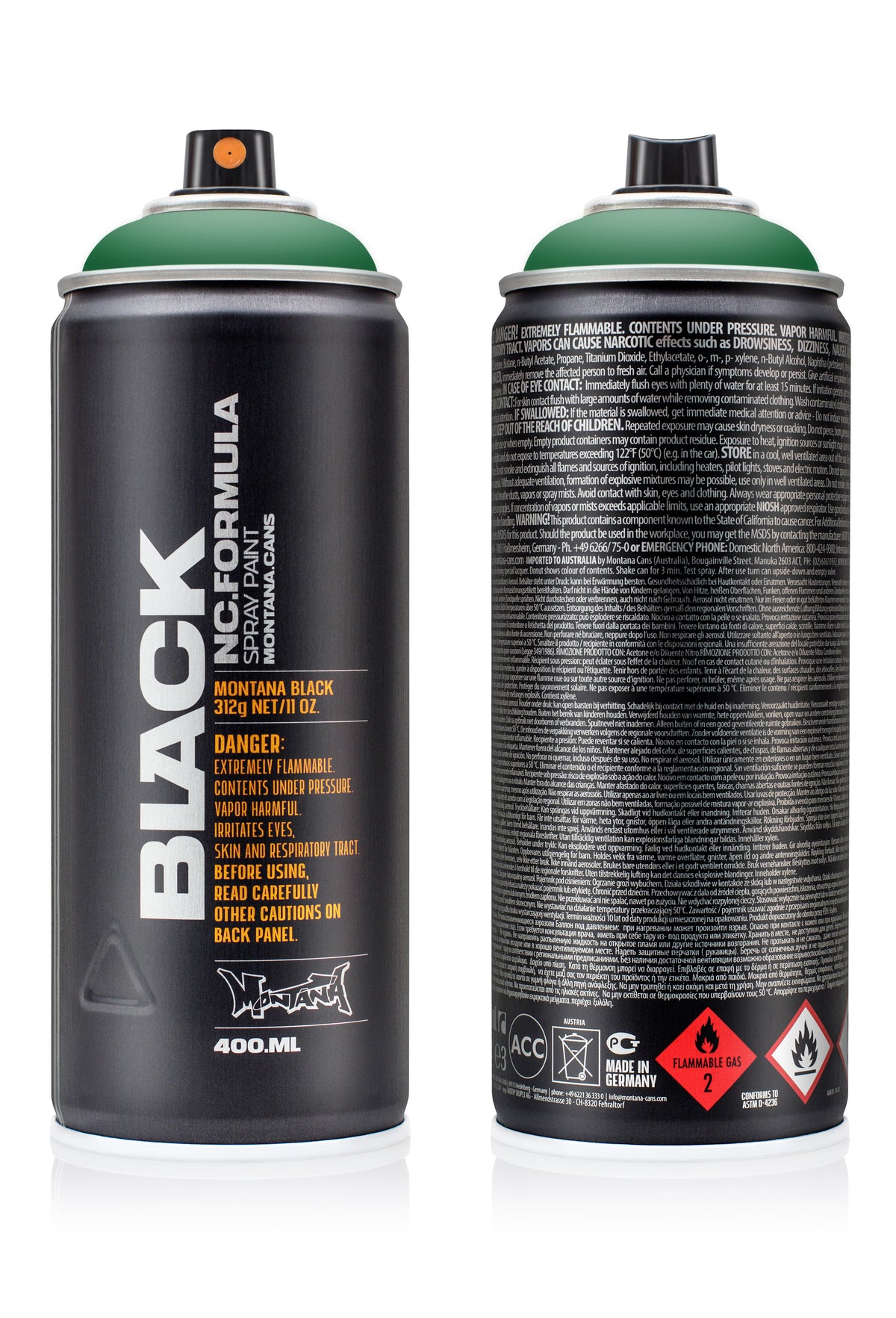Montana Black 400ml Spray Paint – Celtic (BLK 6060)