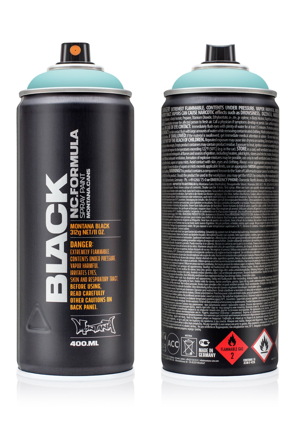 Montana Black 400ml Spray Paint – Tiffany (BLK 6110)