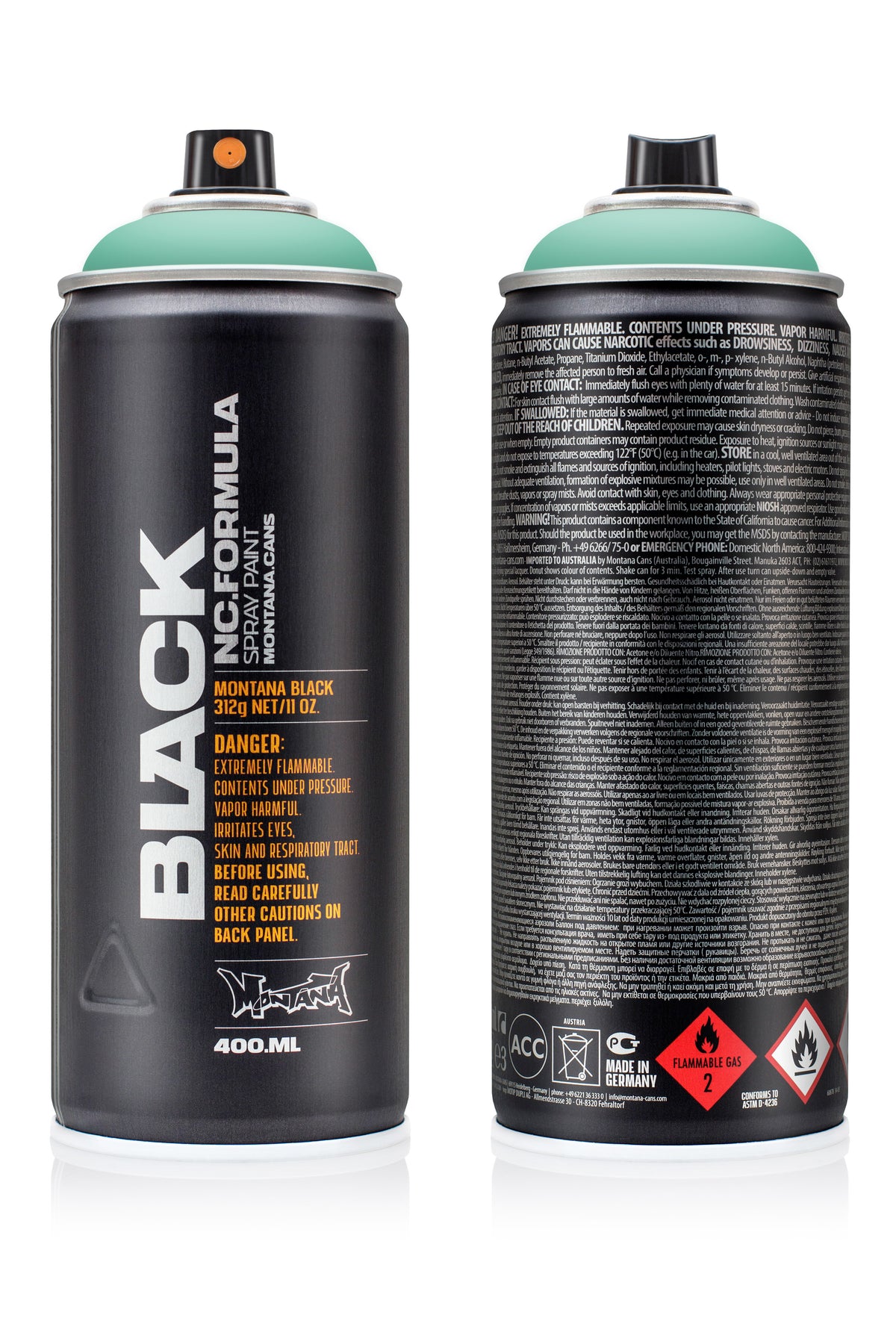 Montana Black 400ml Spray Paint – Patina (BLK 6330)