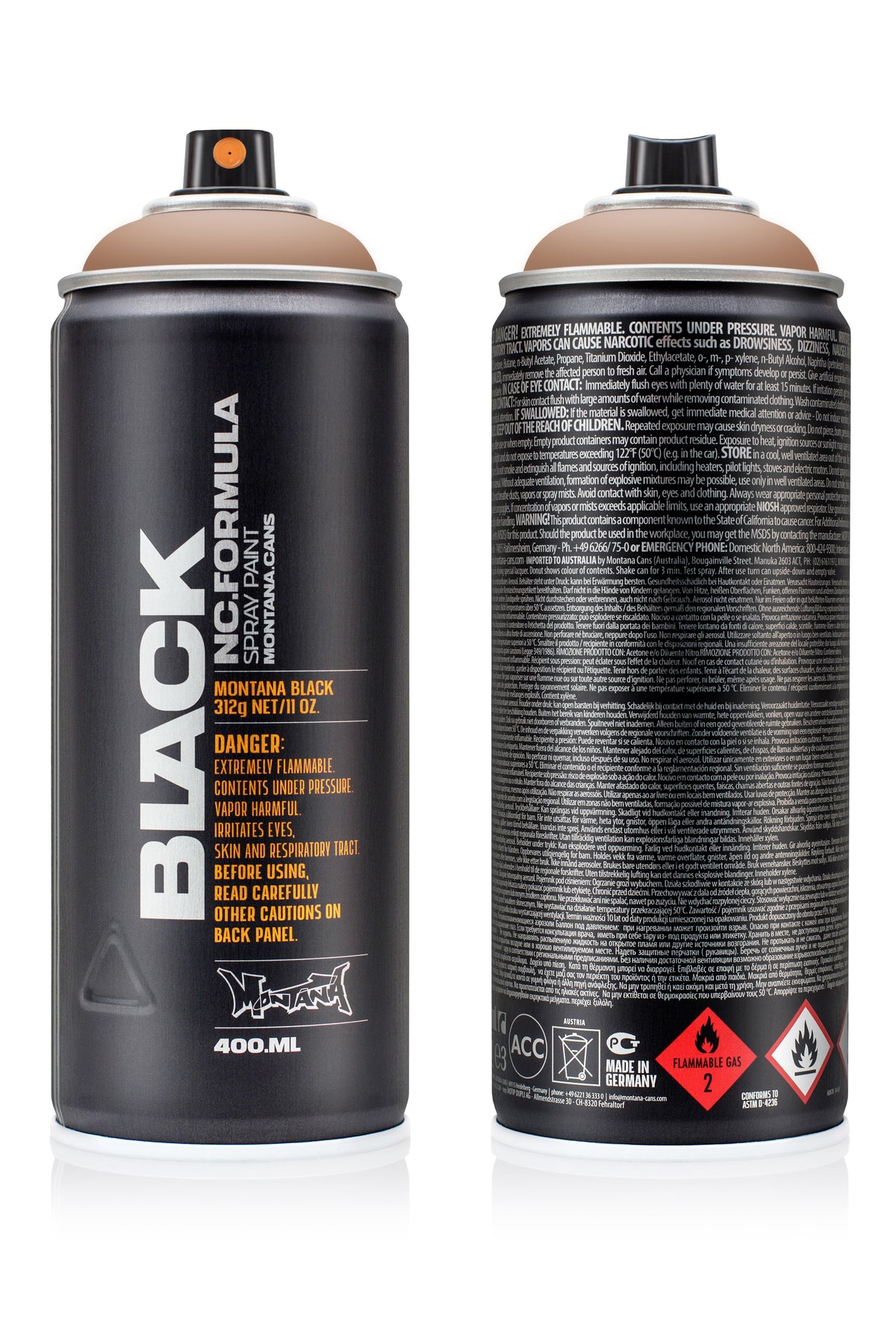 Montana Black 400ml Spray Paint – Frappe (BLK 8050)