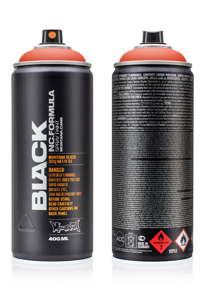 Montana Black 400ml Spray Paint – Infra Red (BLK IN3000)