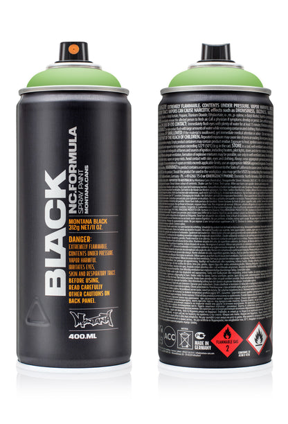 Montana Black 400ml Spray Paint – Infra Green (BLK IN6000)