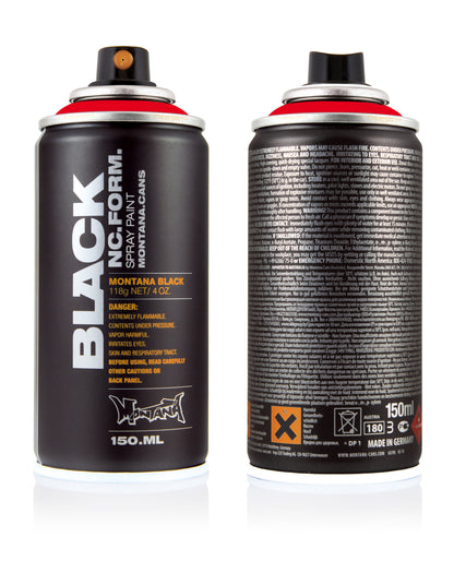Montana Black Pocket 150ml Spray Paint – Code Red (BLK 2093)