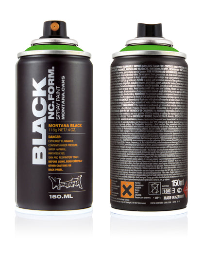 Montana Black Pocket 150ml Spray Paint – Irish Green (BLK 6045)