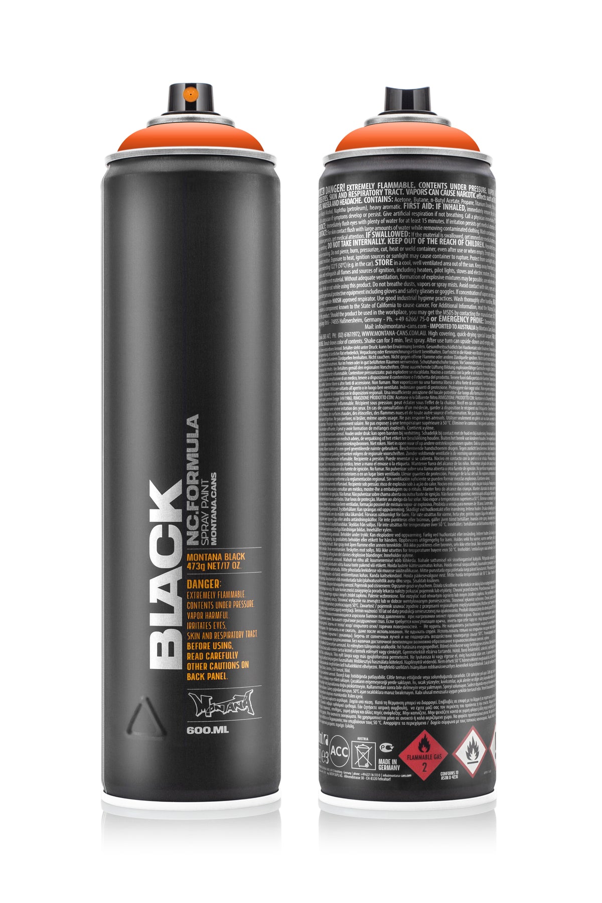 Montana Black 600ml Spray Paint – Halloween (BLK 2085)
