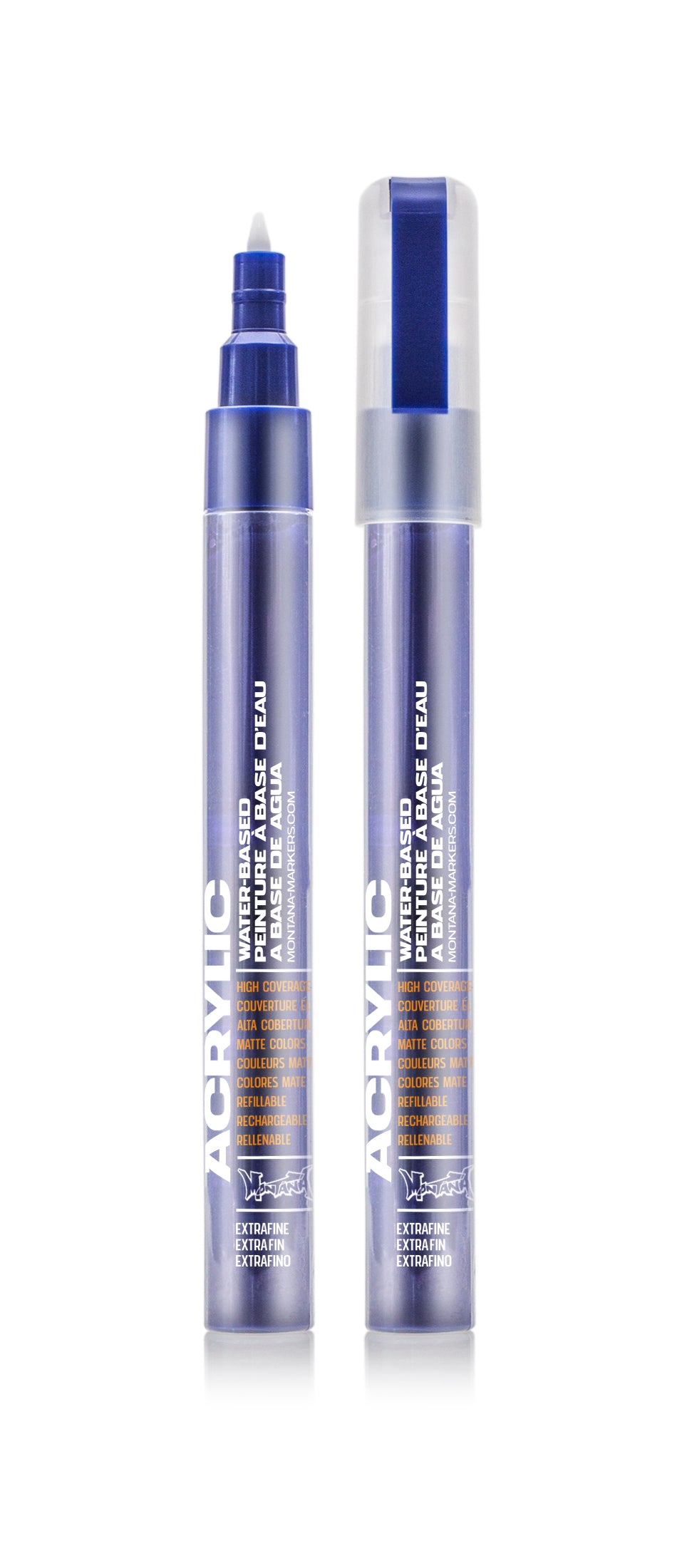 Montana Acrylic Marker 0.7mm – Shock Blue Dark
