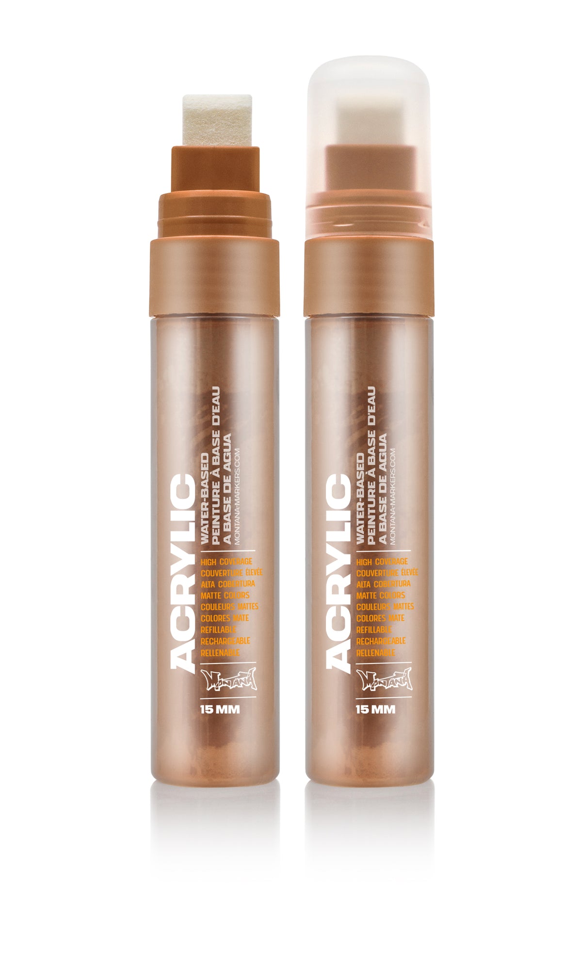 Montana Acrylic Marker 15mm – Shock Brown Light