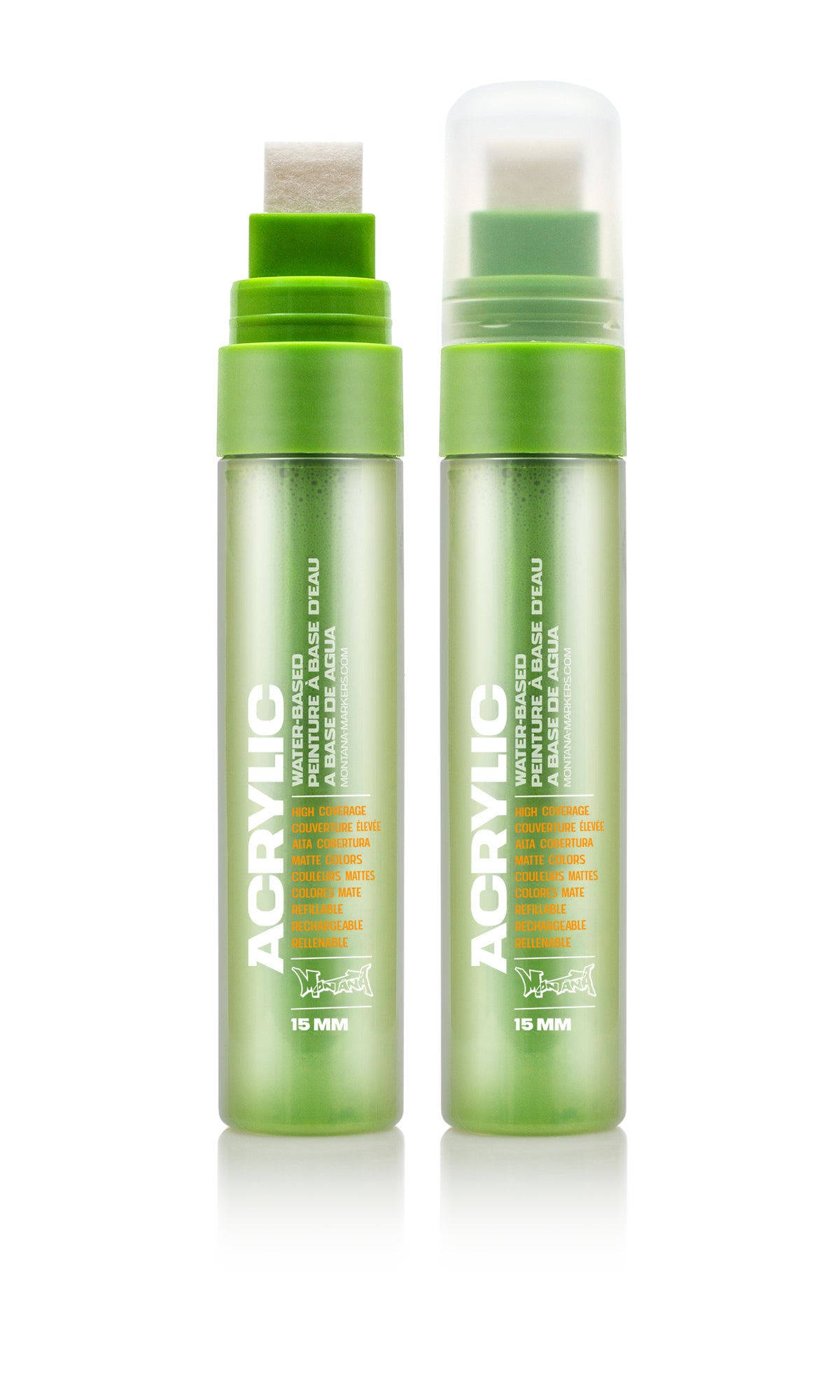 Montana Acrylic Marker 15mm – Shock Green Light