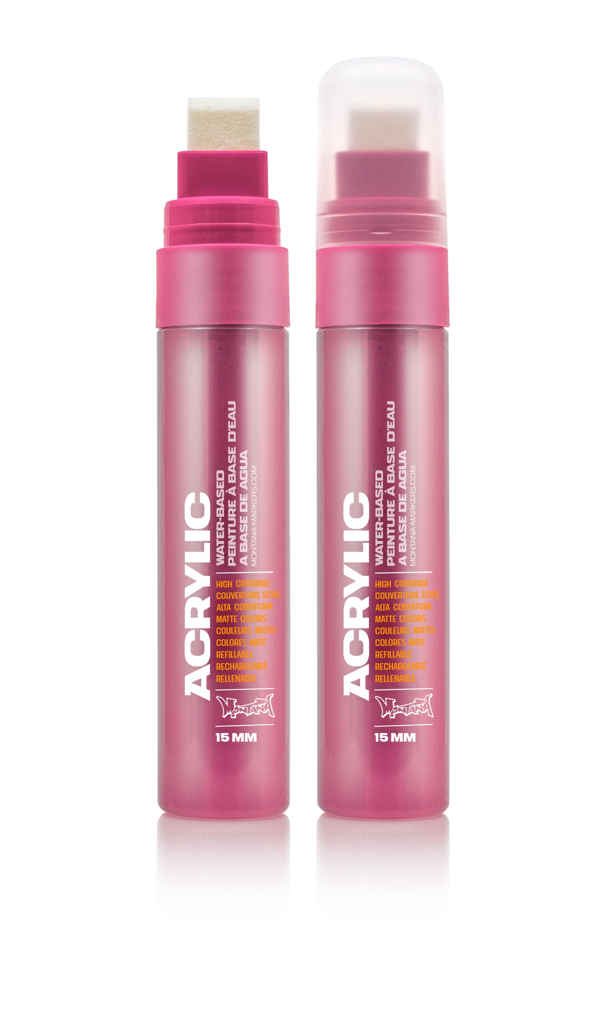 Montana Acrylic Marker 15mm – Shock Pink