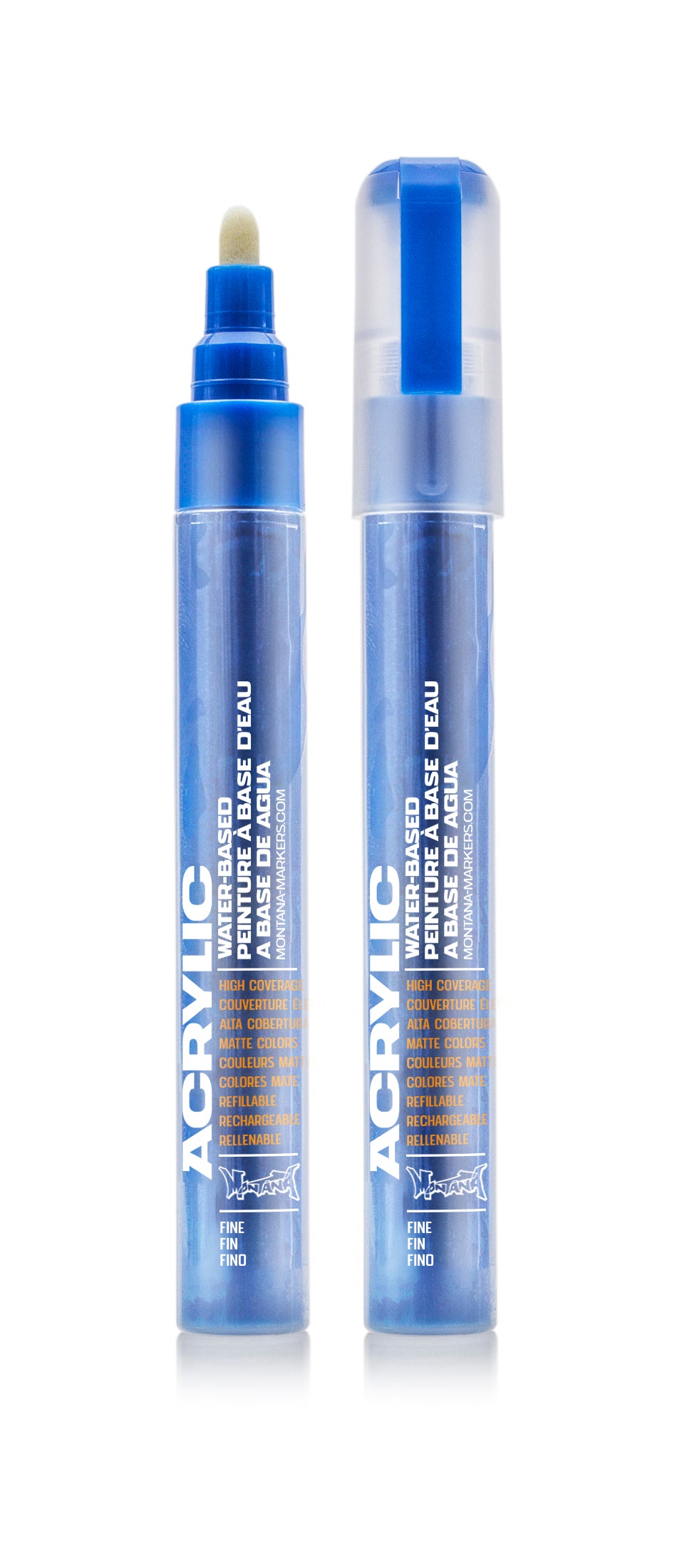 Montana Acrylic Marker 2mm – Shock Blue