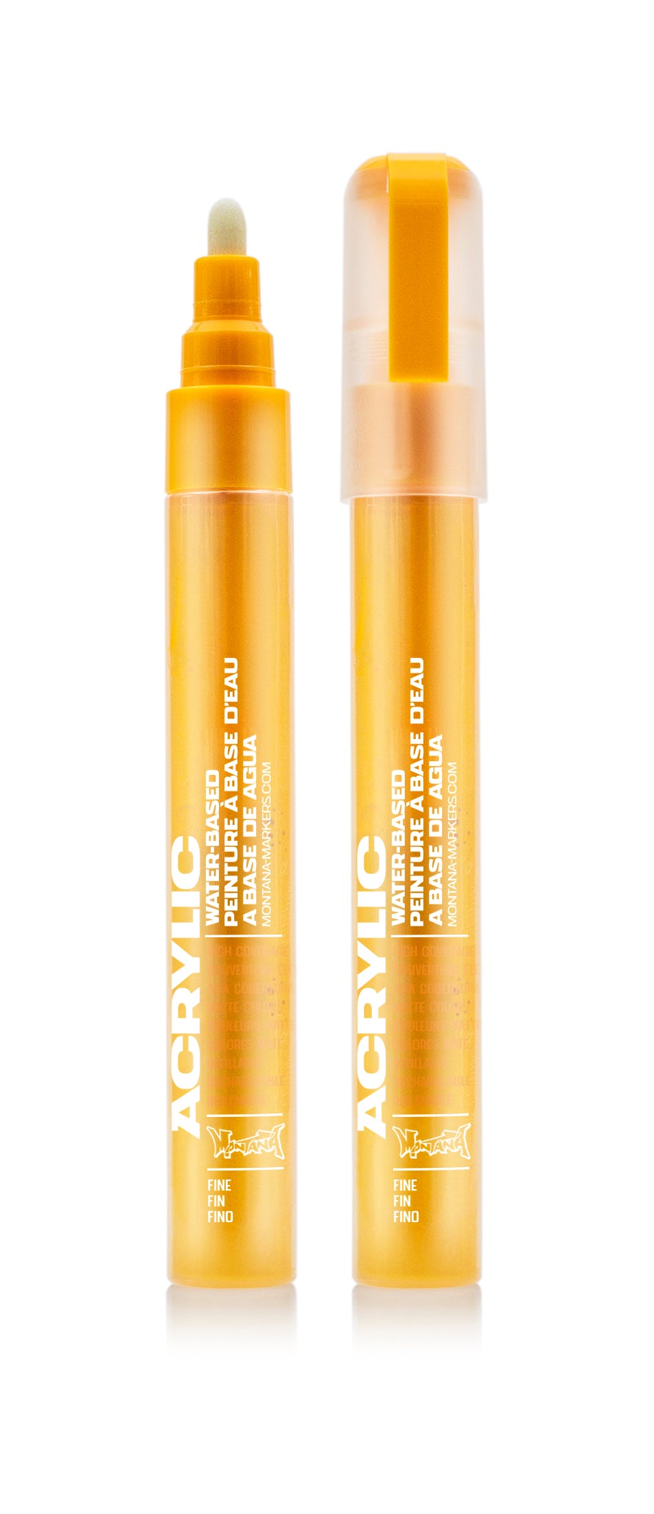 Montana Acrylic Marker 2mm – Shock Yellow