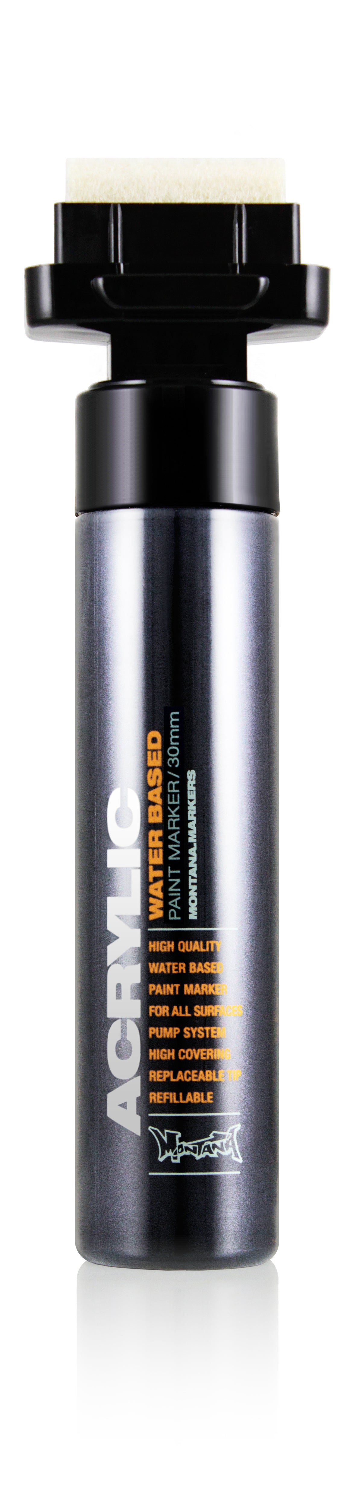 Montana Acrylic Marker 30mm – Shock Black