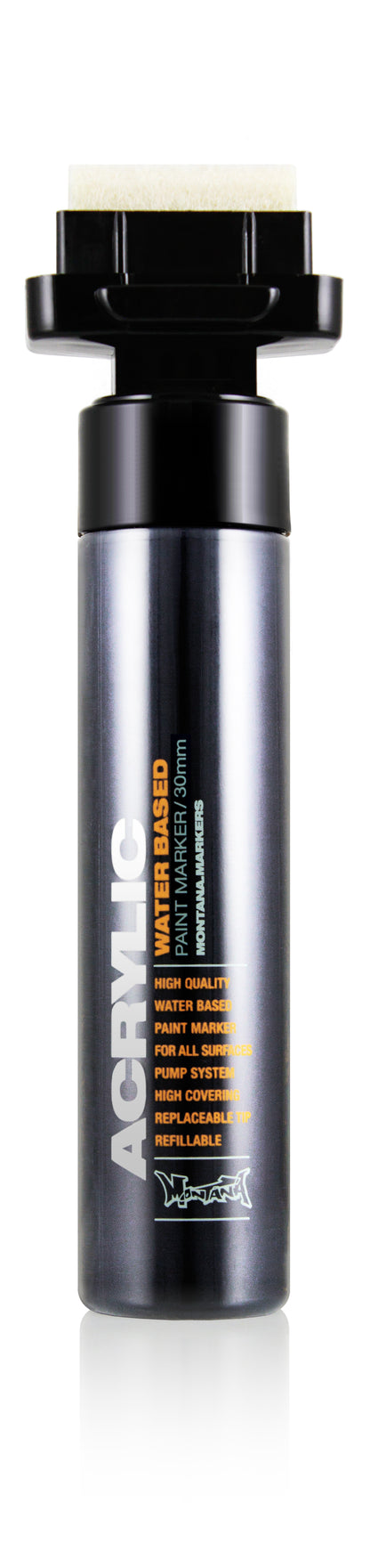 Montana Acrylic Marker 30mm – Shock Black