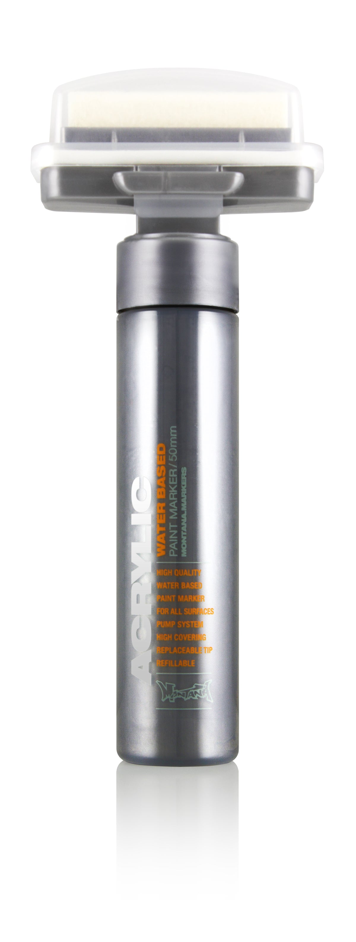 Montana Acrylic Marker 50mm – Silver Matt