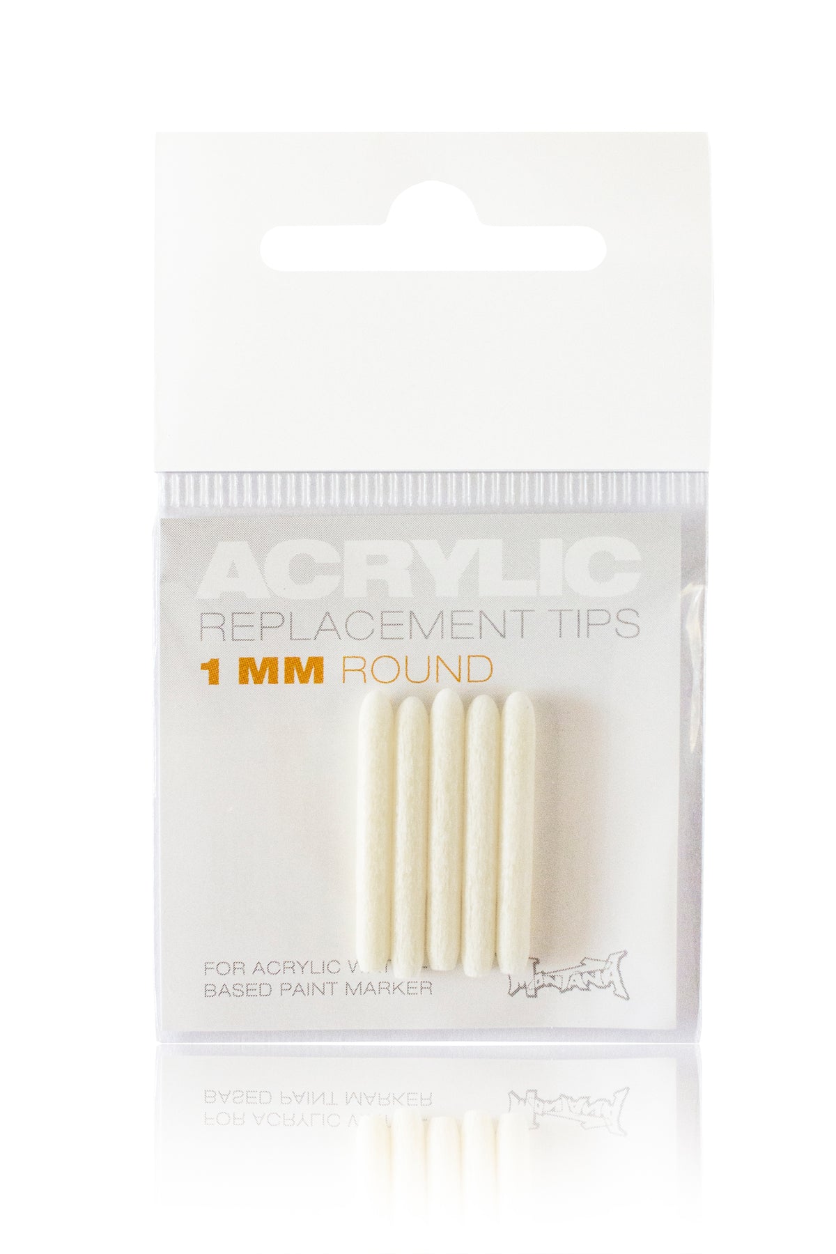 Montana Acrylic Replacement Tips 1mm (Pack of 5) – Fits 0.7mm Marker