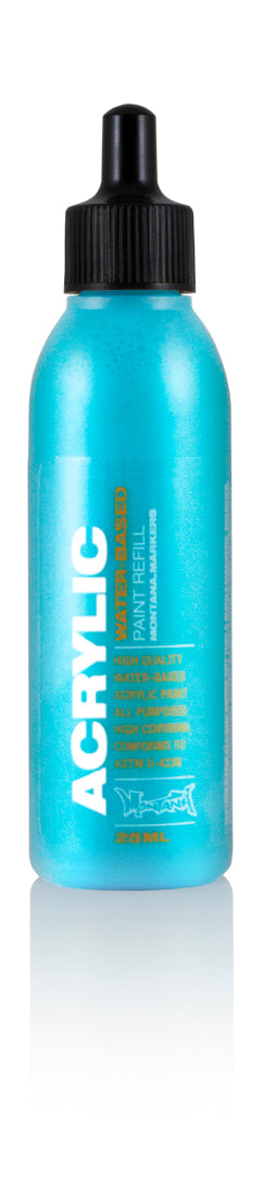 Montana Acrylic Marker Refill 25ml – 100% Cyan