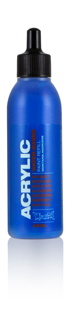 Montana Acrylic Marker Refill 25ml – Shock Blue