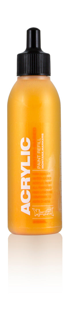 Montana Acrylic Marker Refill 25ml – Shock Orange Light