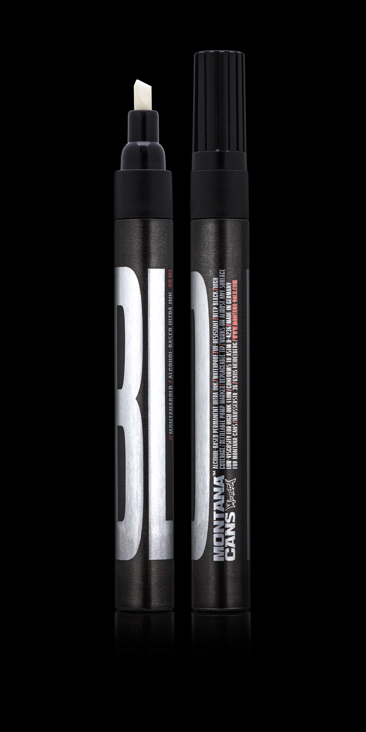 Montana Black Bold Ink Marker 3mm – Black