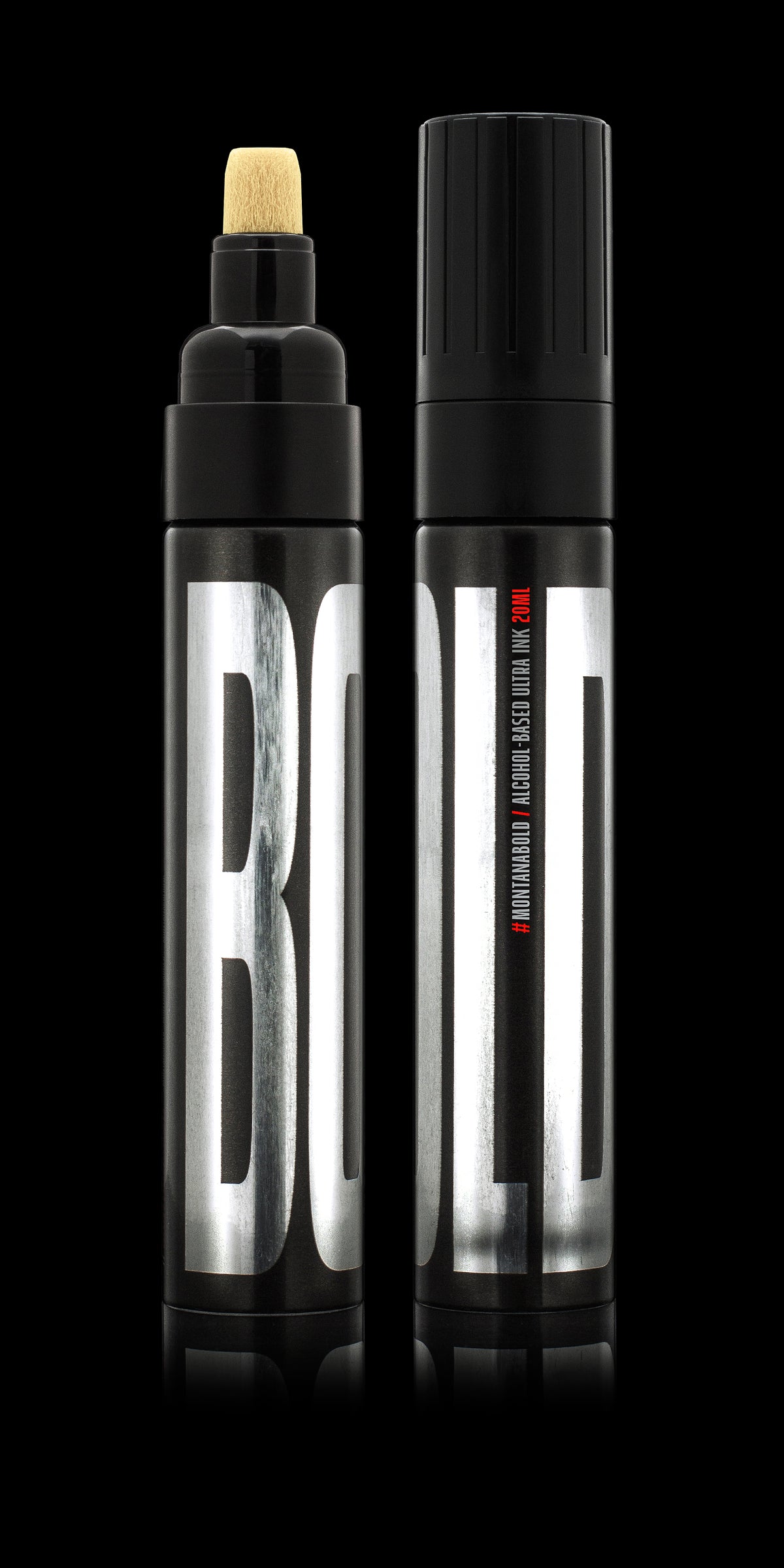 Montana Black Bold Ink Marker 8mm – Black
