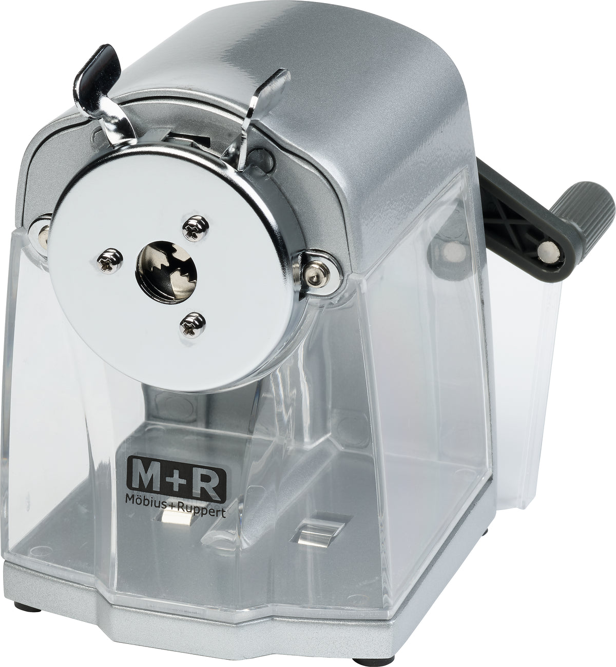 M+R The Schoolroom Crank Sharpener – Silver
