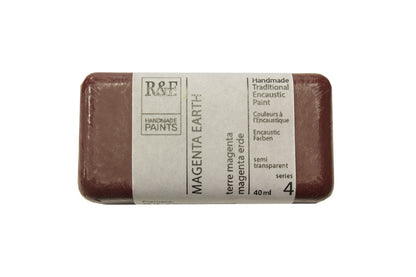 R&F Encaustic Paint 40ml – Magenta Earth