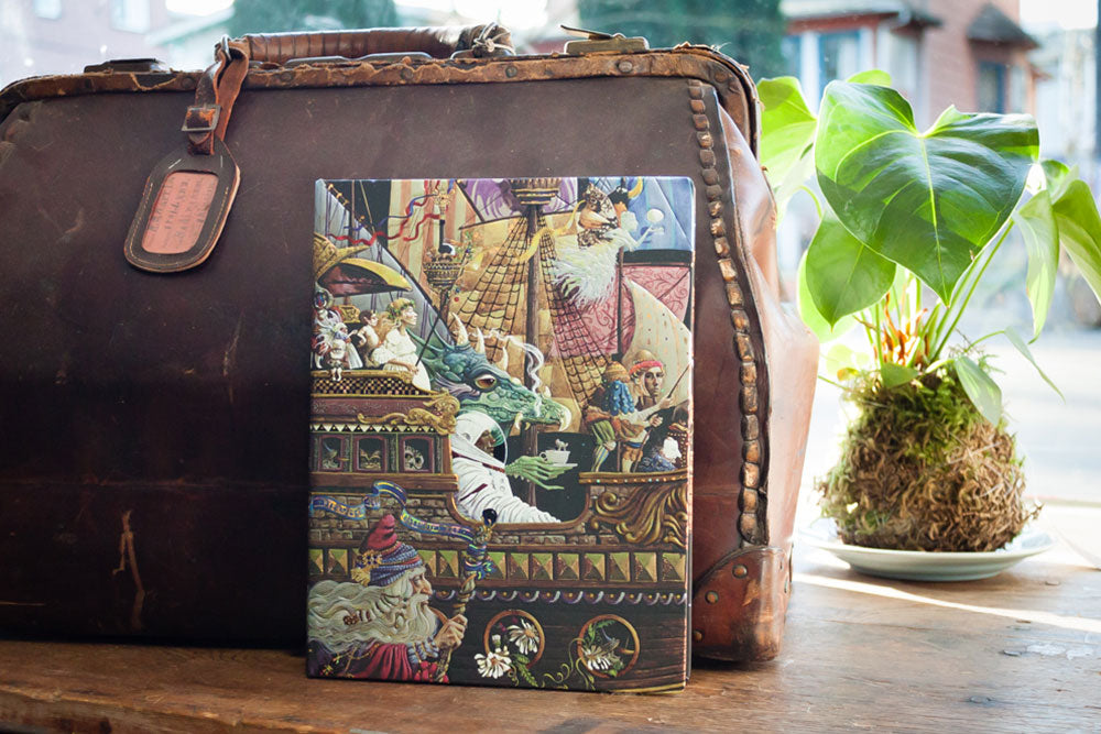 Paperblanks Maiden Voyage Ultra Hardback Journal – Lined, 144 Pages – design detail