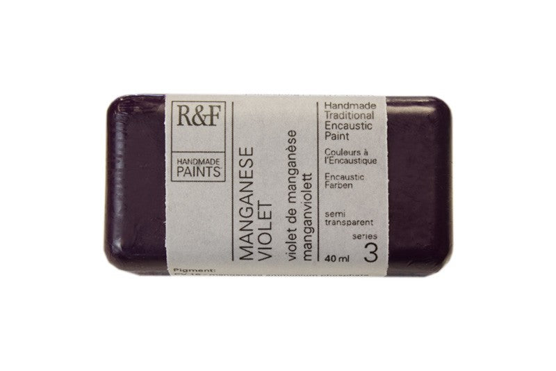 R&F Encaustic Paint 40ml – Manganese Violet