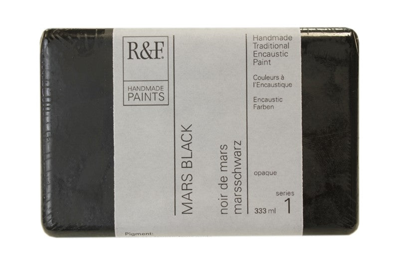 R&F Encaustic Paint 333ml – Mars Black