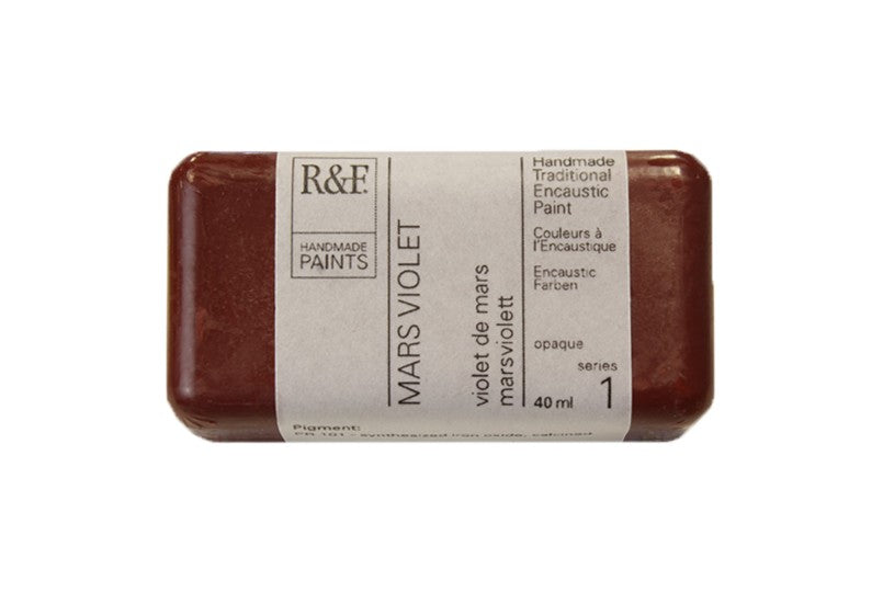 R&F Encaustic Paint 40ml – Mars Violet