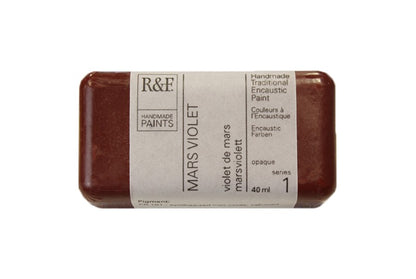 R&F Encaustic Paint 40ml – Mars Violet