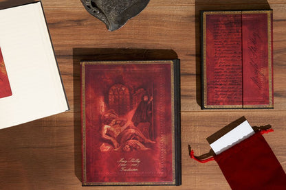 Paperblanks Mary Shelley, Frankenstein Ultra Hardback Journal – Lined, 144 Pages – design detail