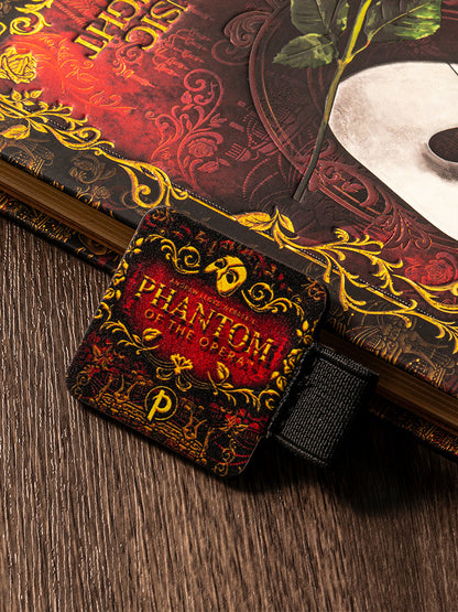 Paperblanks Masked Melody Bookmark – design detail