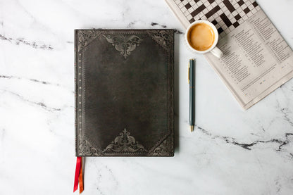 Paperblanks Midnight Rebel Bookmark – design detail
