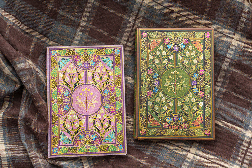 Paperblanks Mimosa Mini Softback Flexi Journal – Plain, 208 Pages – design detail