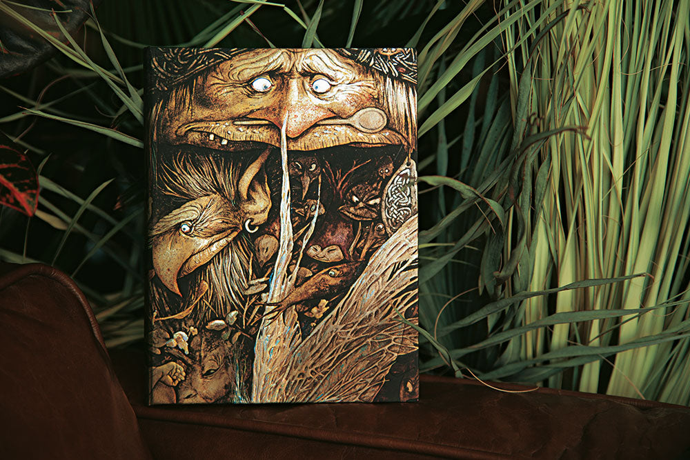 Paperblanks Mischievous Creatures Midi Hardback Journal – Lined, 144 Pages – design detail